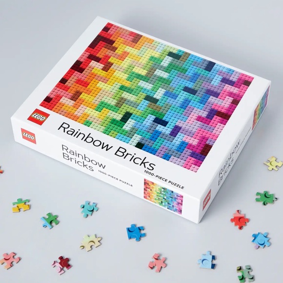 🎄SALE🎄 NEW Lego Rainbow Puzzle 🌈🧩 - Picture 1 of 5